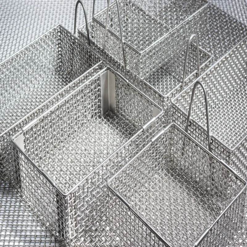 stainless steel cooking net basket - Image 2