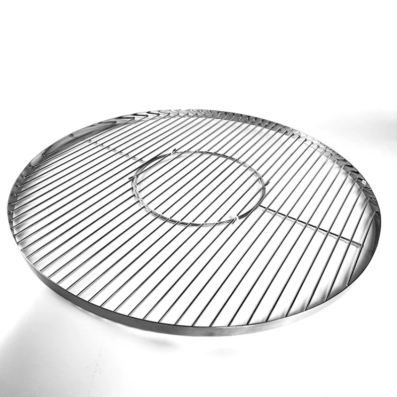 Stainless steel wire welded round fire pit fitting grill