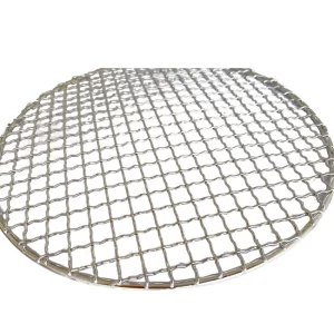 round stainless steel bbq grill mesh