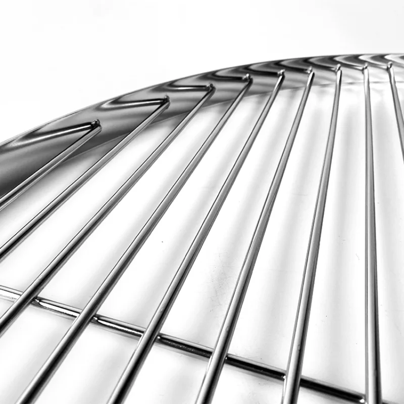 stainless steel fire pit grill grate for cooking - Image 4