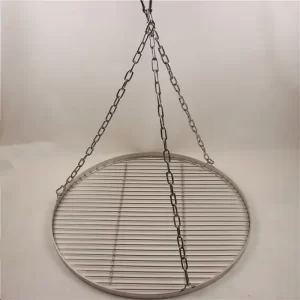round hanging grill rack/stainless steel argon arc welding sturdy and durable