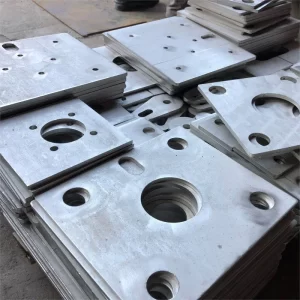 Custom cut plate base