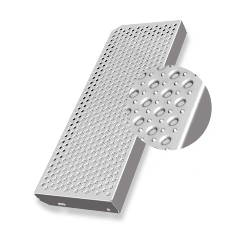 Custom fisheye metal foot strip plates are used in steel structures - Image 2