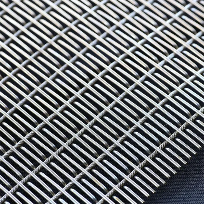 Wire woven decorative mesh is used for construction - Image 4