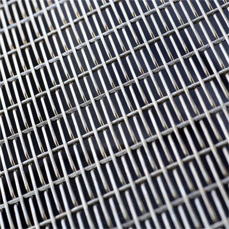 Wire woven decorative mesh is used for construction - Image 2