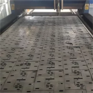 Fiber numerical control laser cutting machine processing sheet metal factory